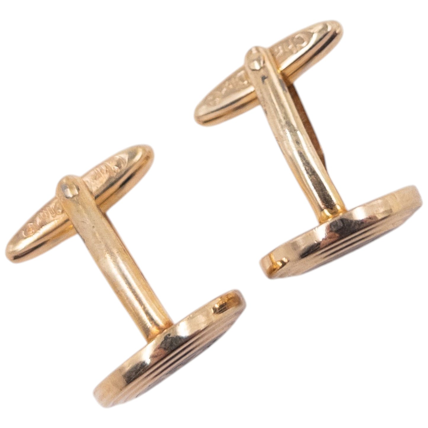 Vintage 90s Dior Embossed Cufflinks