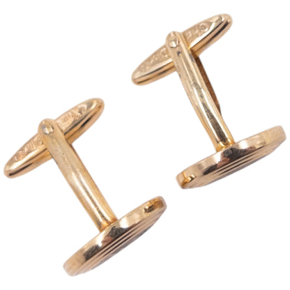 Vintage 90s Dior Embossed Cufflinks