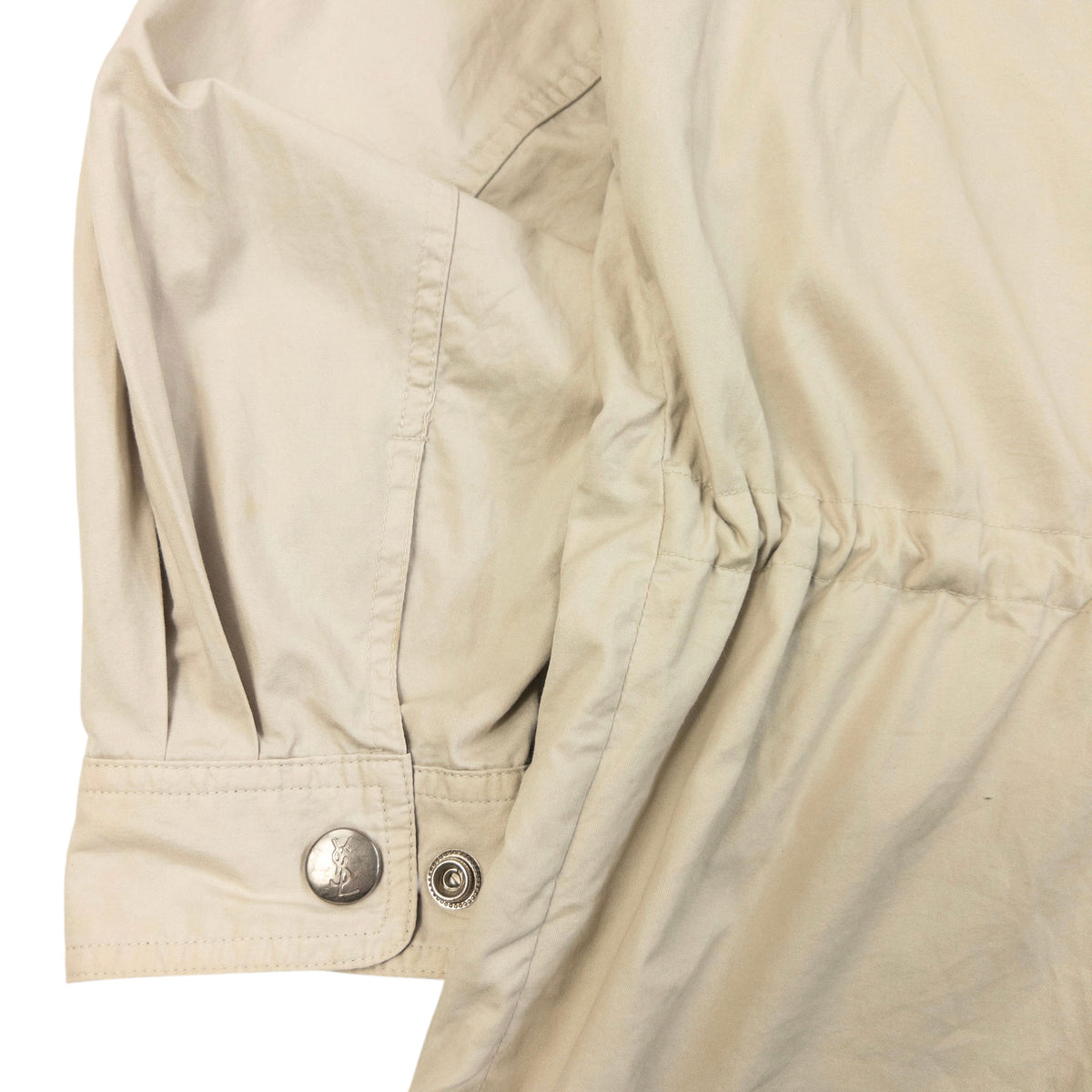 Vintage 90s YSL Yves Saint Laurent Zip Up Jacket Size L