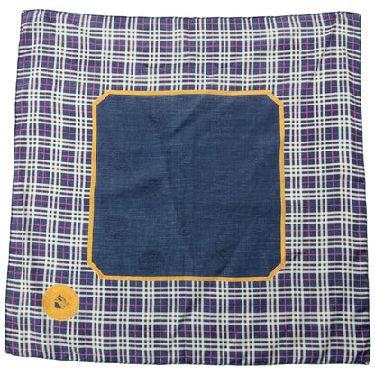 Vintage 90s Burberry Nova Check Silk Scarf