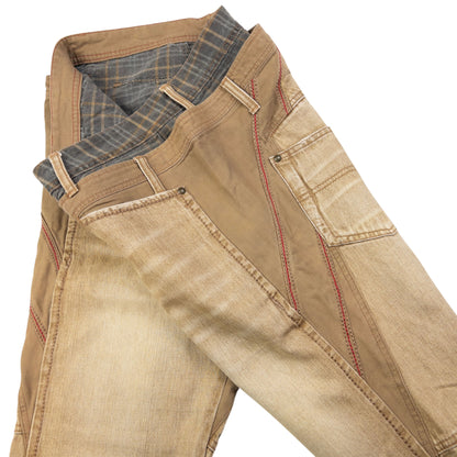 Vintage Marithe + Francois Girbaud Double Waist Denim Jeans Size W33