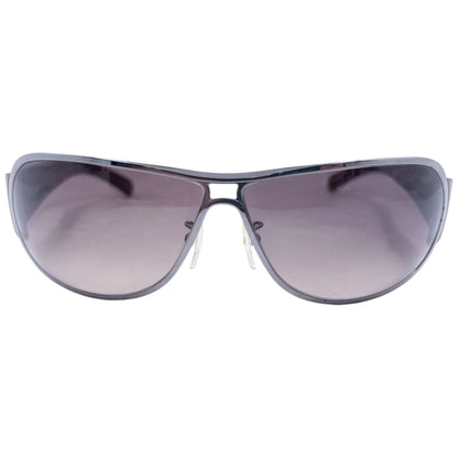 Vintage 2000s Prada Tortoise Shell Flower Sunglasses