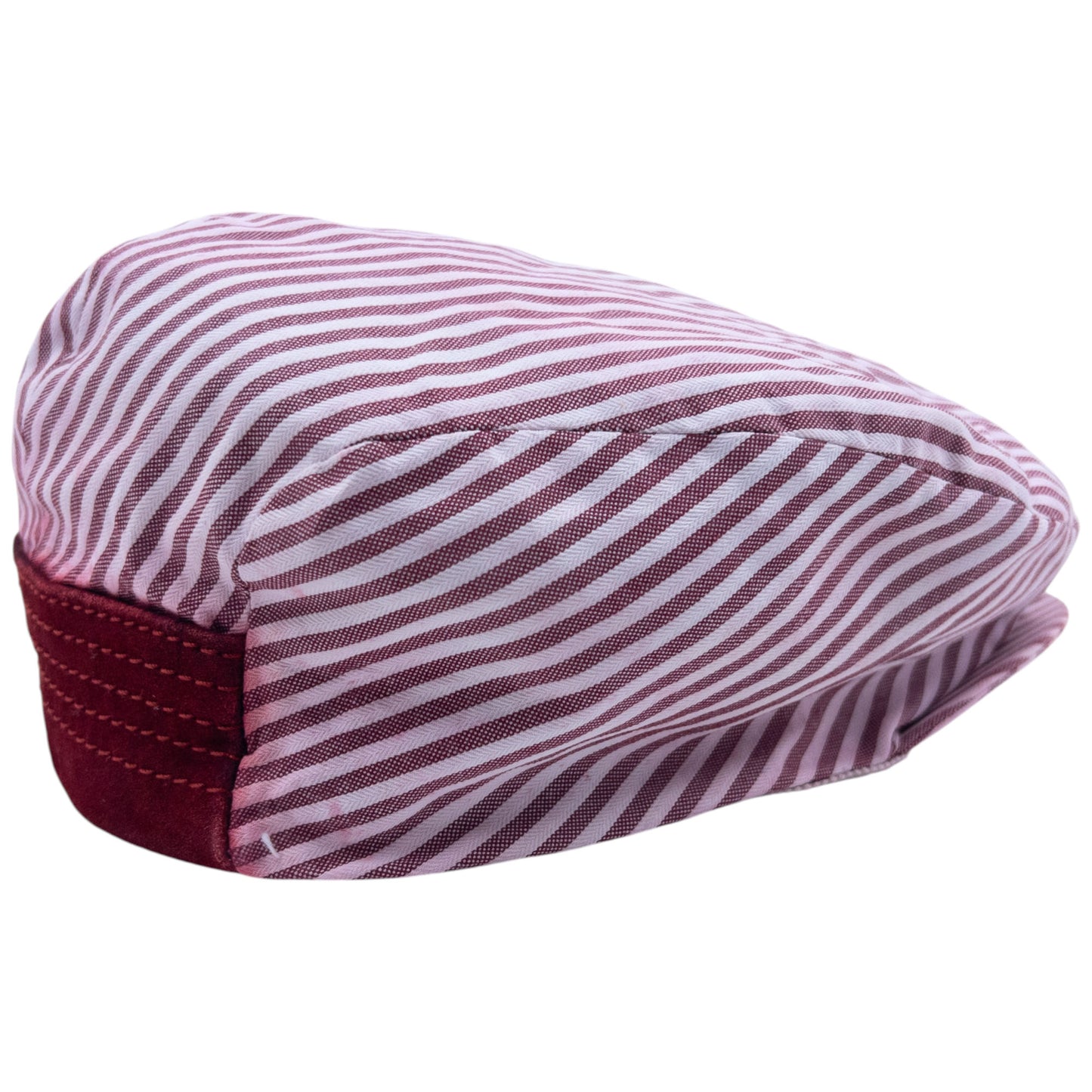 Vintage 2000s Gucci Striped Flat Cap Hat Size XL