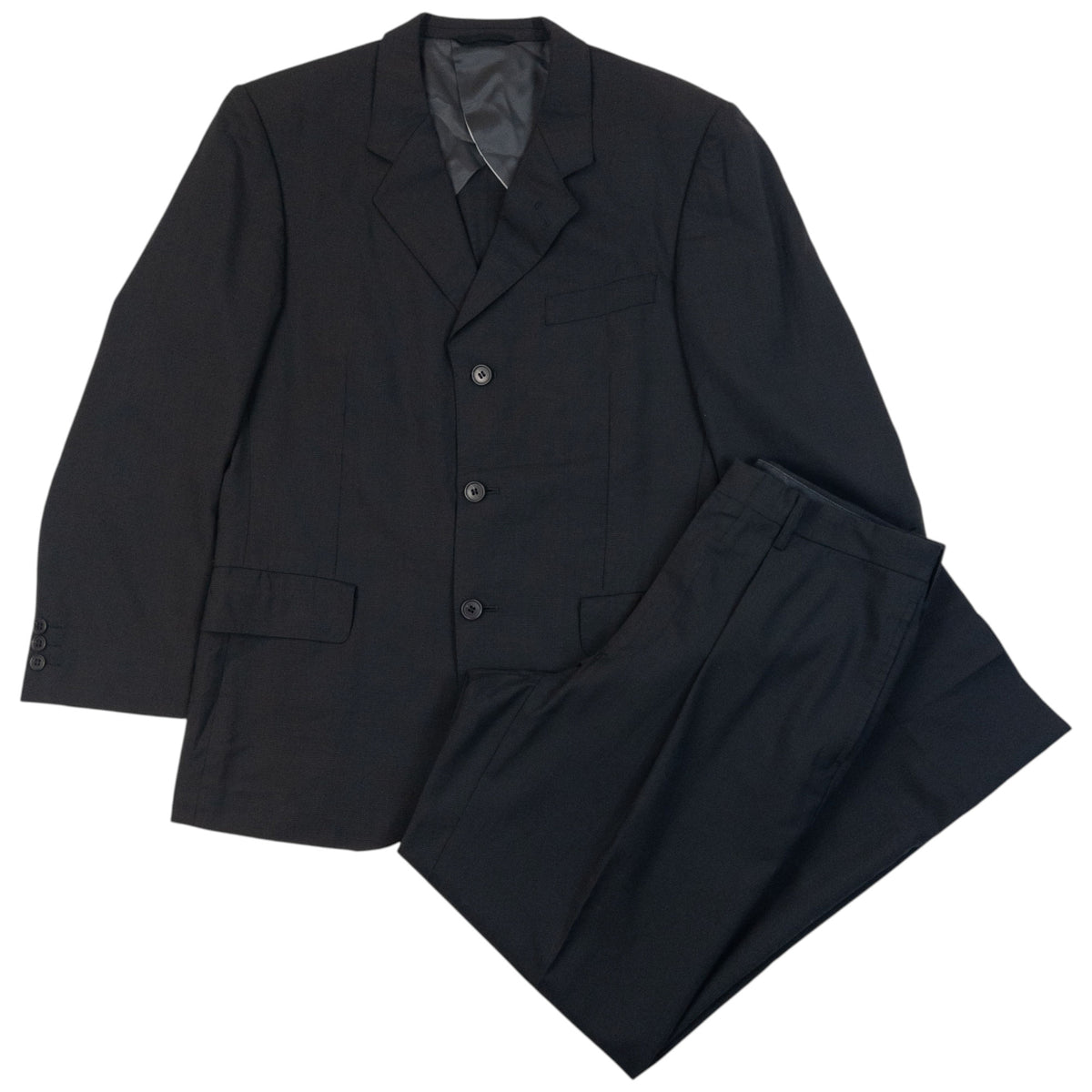 Vintage 90s Yohji Yamamoto D'Urban A.A.R Jacket & Trousers Suit Set Size S