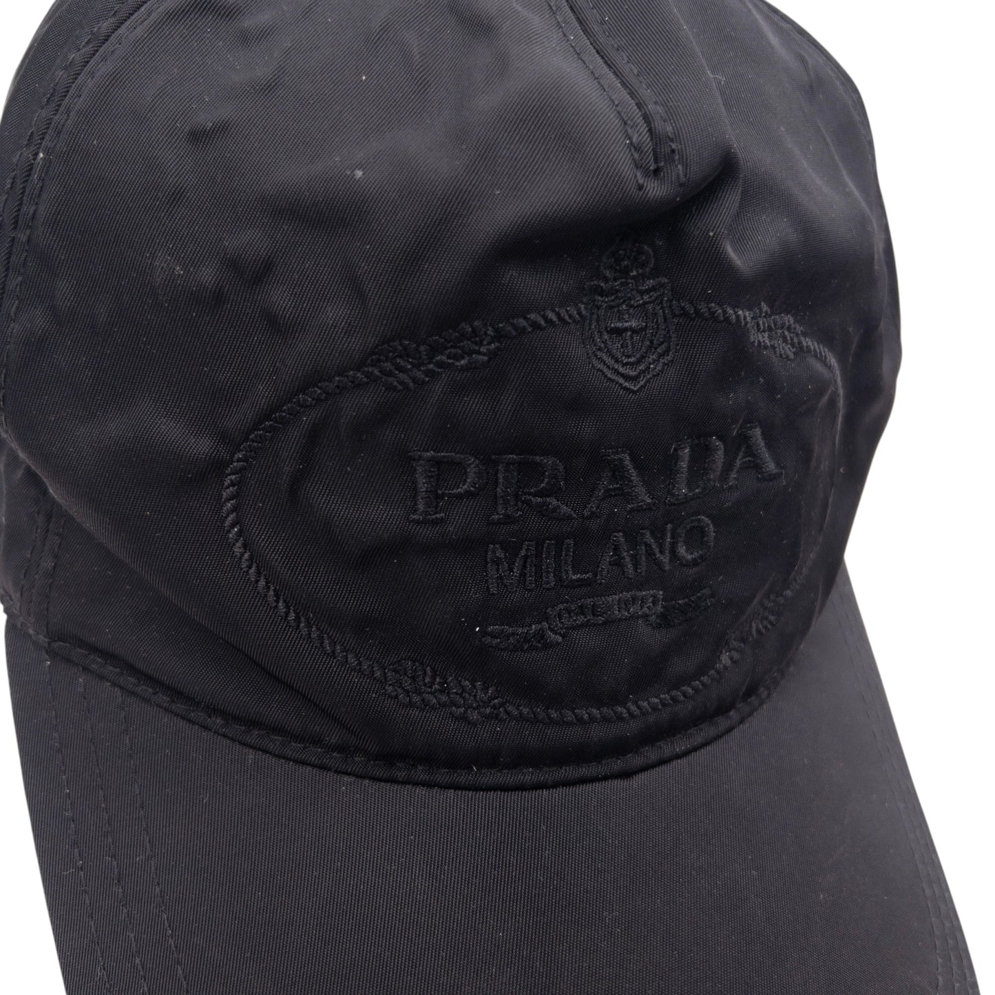 Vintage 2000s Prada Embroidered Hat Size S