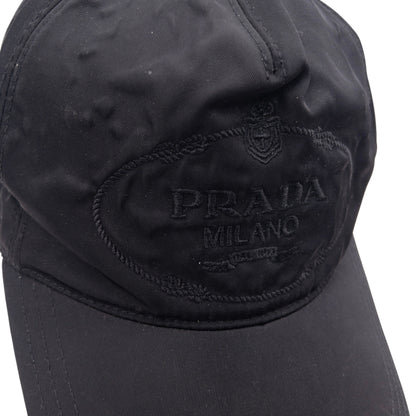 Vintage 2000s Prada Embroidered Hat Size S