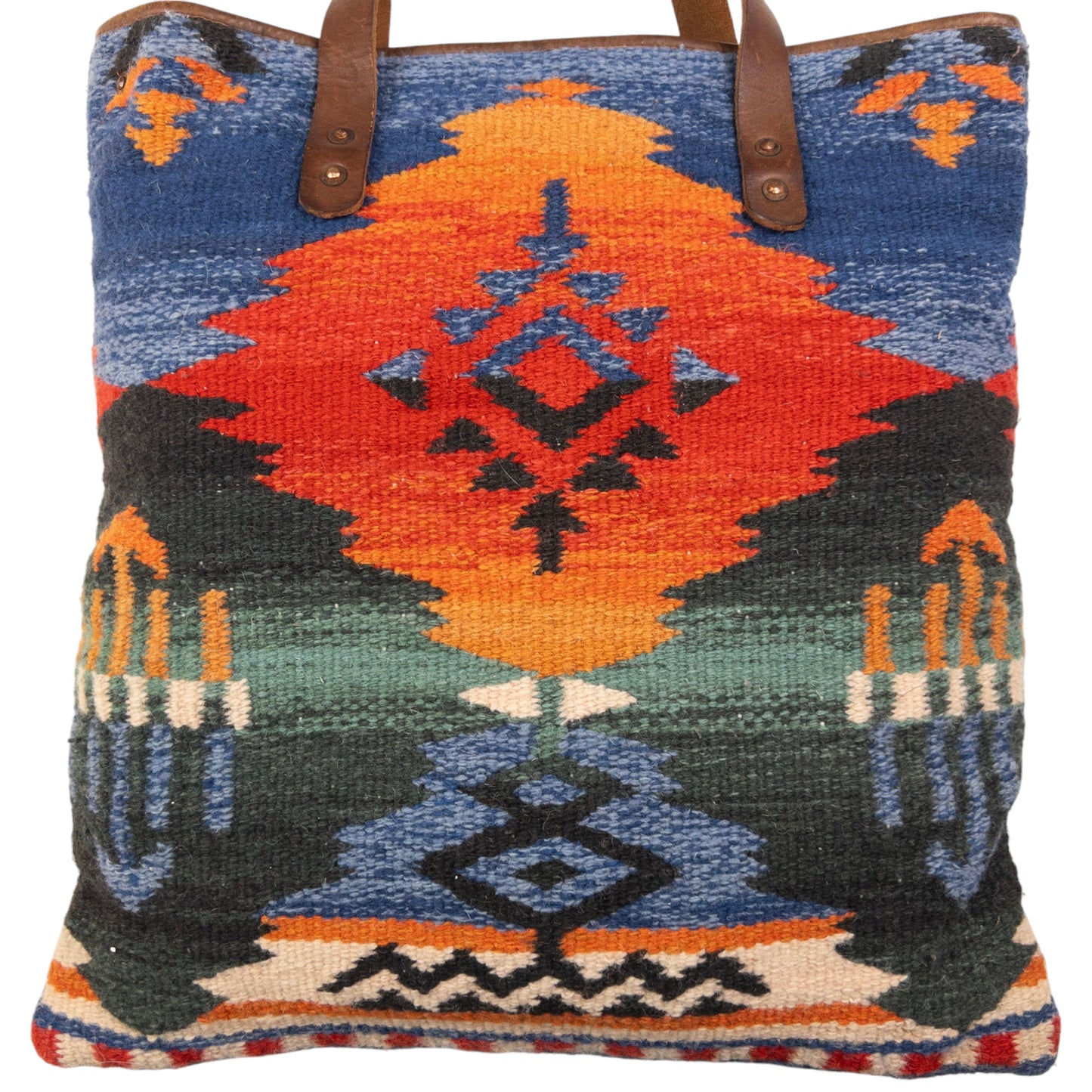 Vintage Ralph Lauren Aztec Tote Shoulder Bag