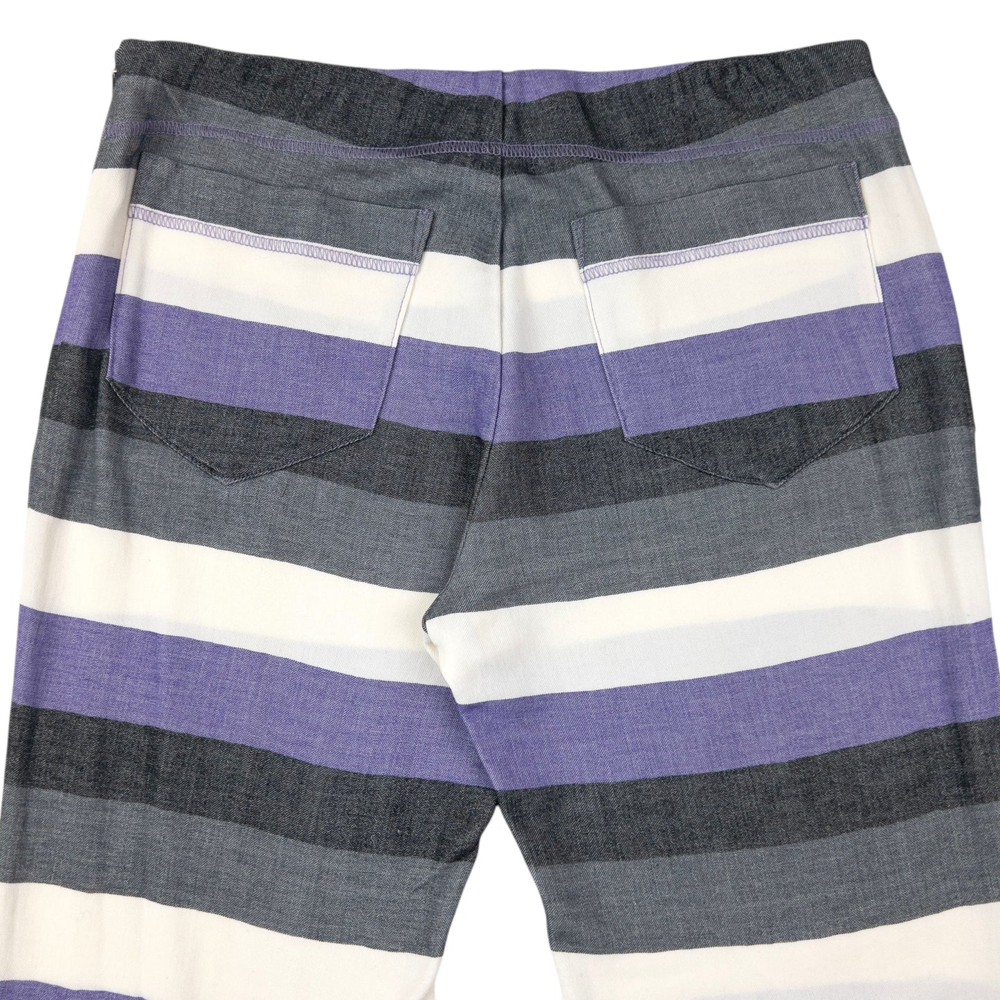 Vintage 2000s Issey Miyake Striped Trousers Womens Size W26