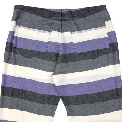 Vintage 2000s Issey Miyake Striped Trousers Womens Size W26