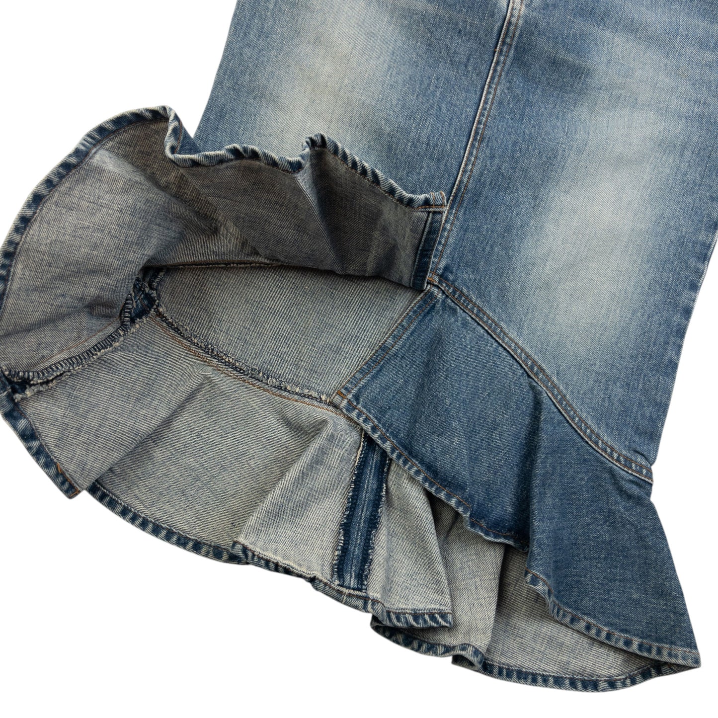 Vintage 2000s Hysteric Glamour Kinky Jeans Denim Skirt Womens Size W28