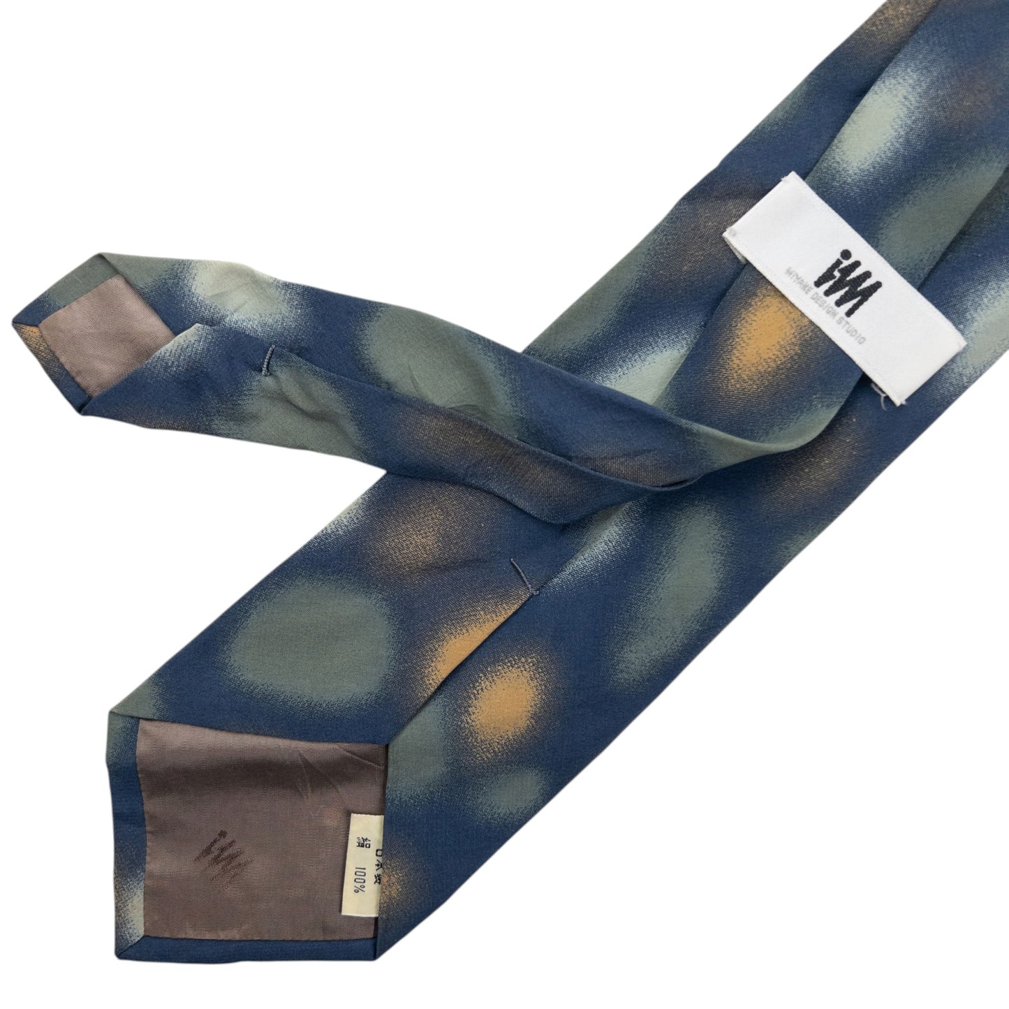 Vintage Issey Miyake Pattern Silk Tie