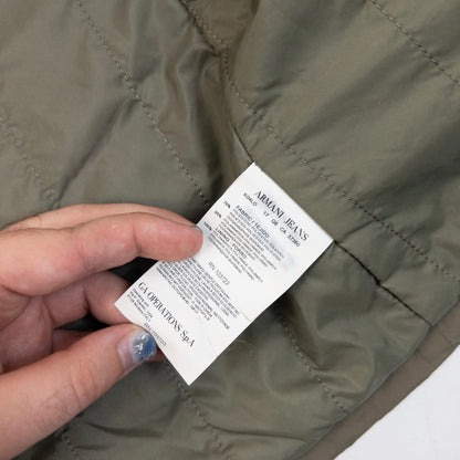 Vintage Armani Jeans Zip Up Jacket Size XL
