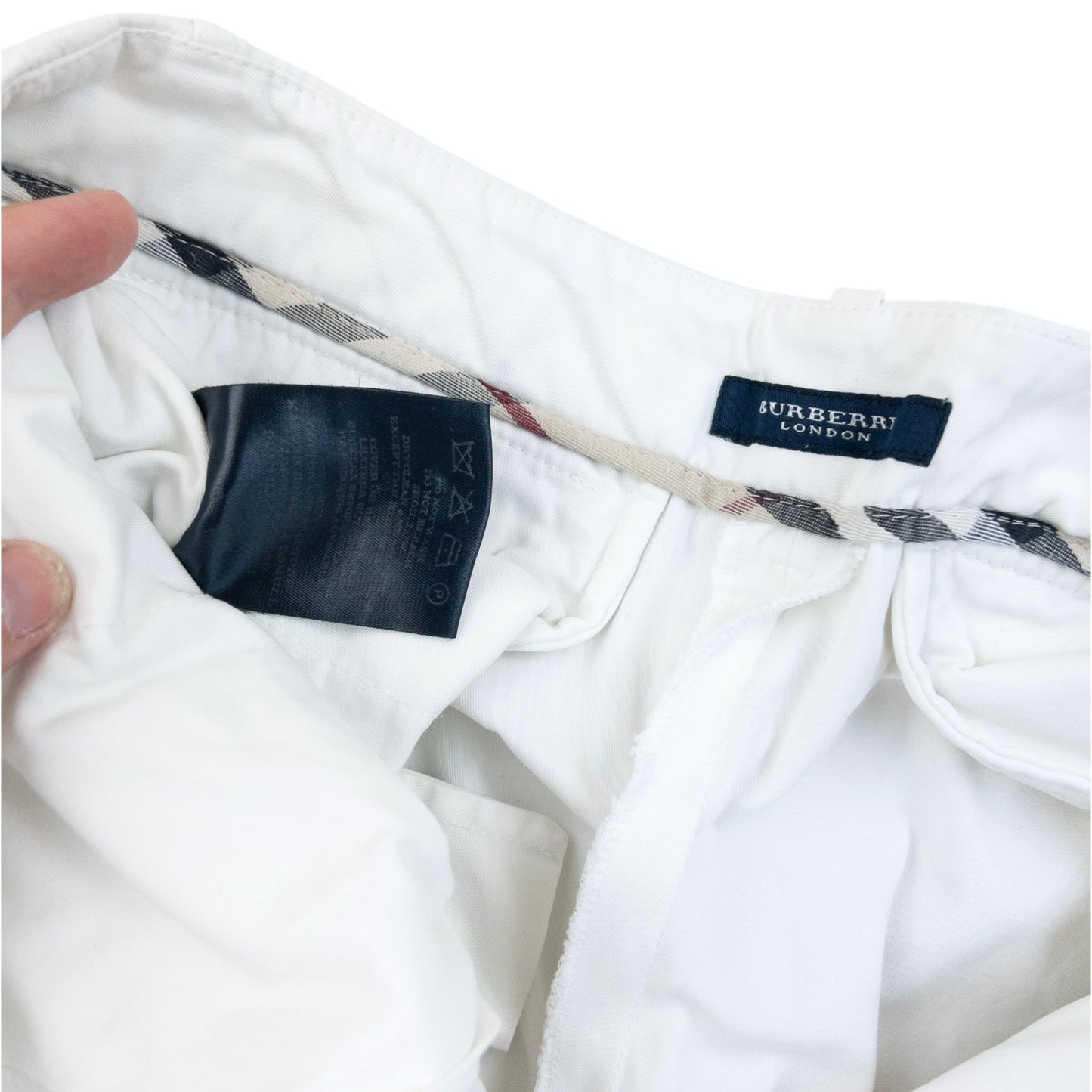 Vintage 2000s Burberry Cargo Trousers Size W28