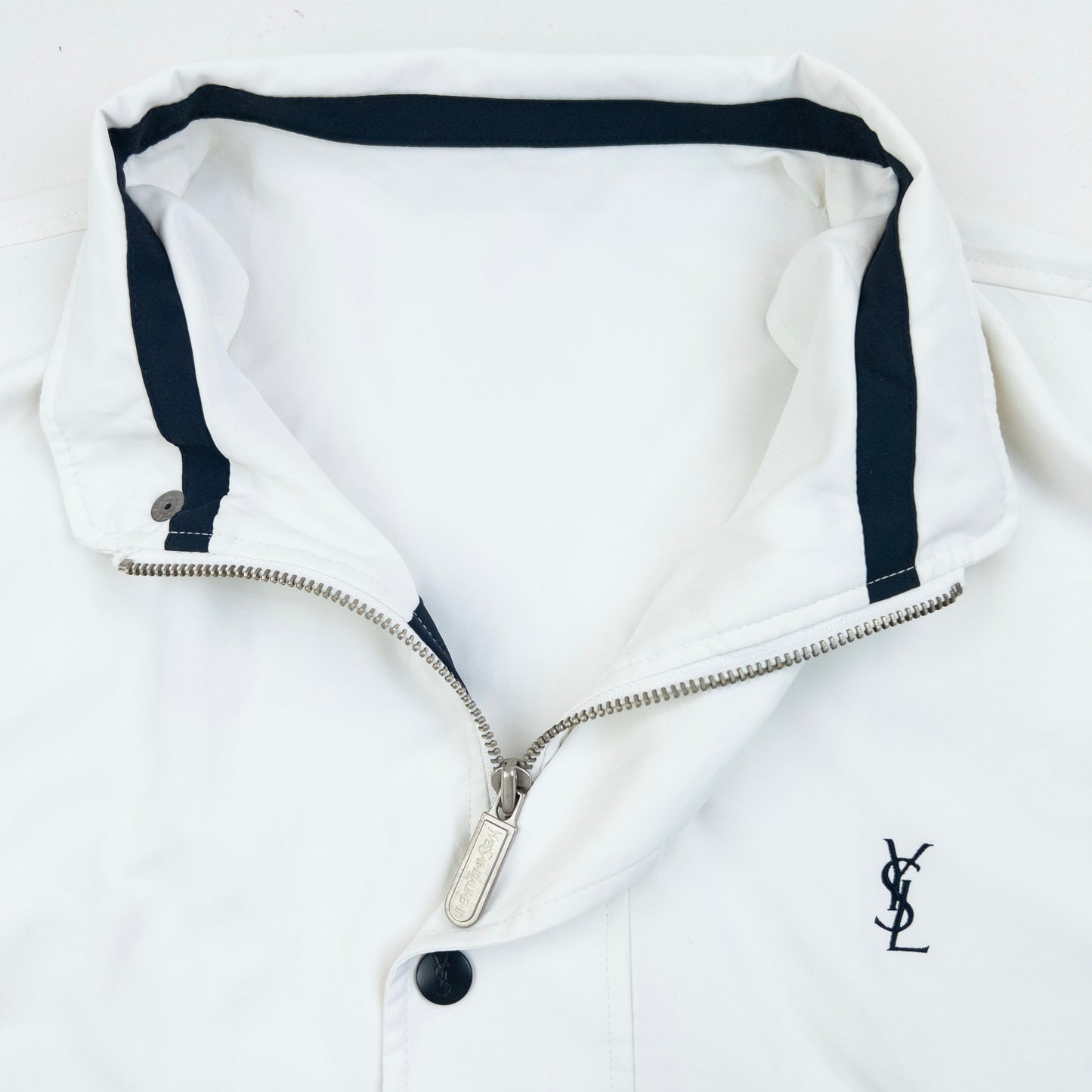 Vintage 90s YSL Yves Saint Laurent Harrington Jacket Size M