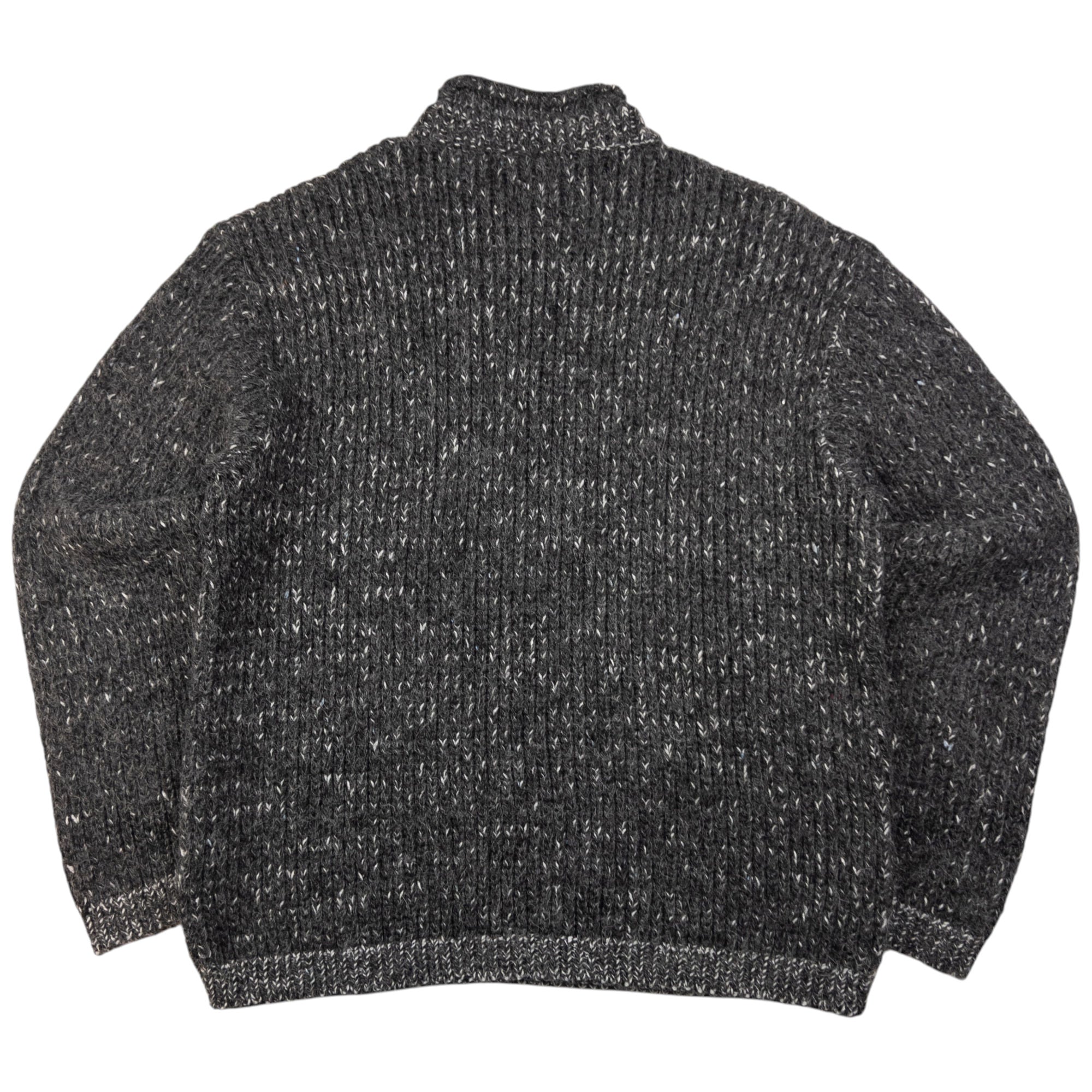 Vintage Armani Jeans Knitted Wool Turtleneck Jumper Size M