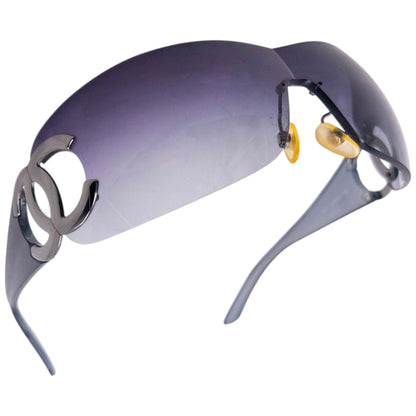 Vintage 2000s Chanel Rimless Sunglasses