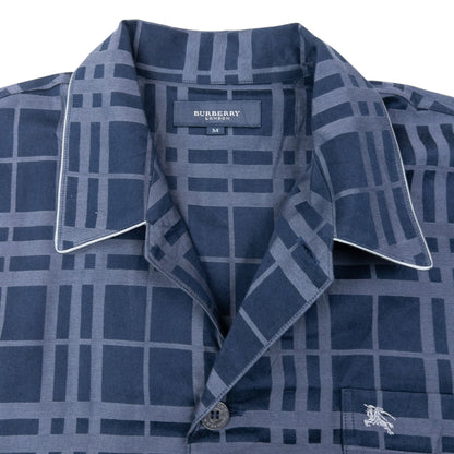 Vintage 2000s Burberry Nova Check Long Sleeve Button Up Pyjama Shirt Size M