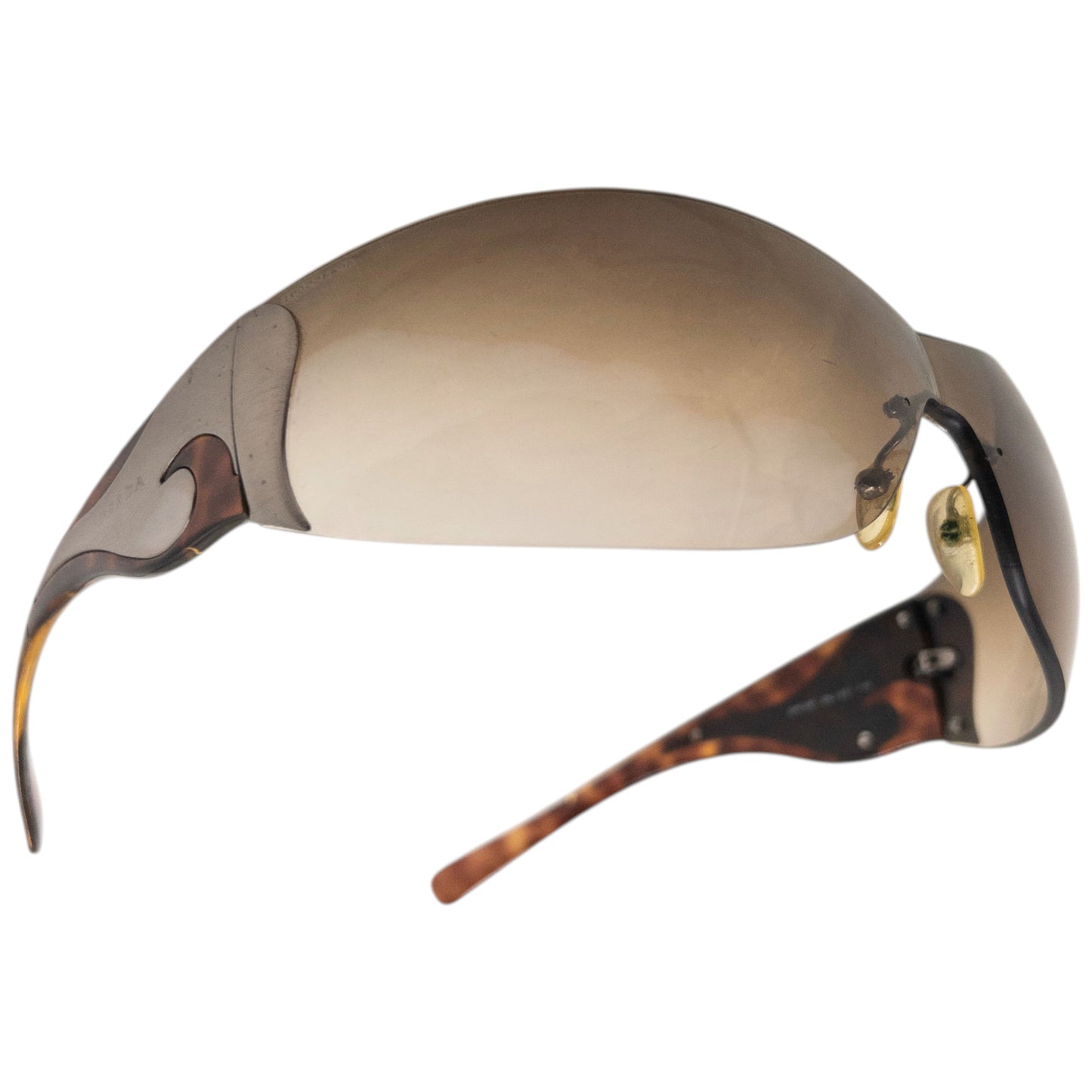Vintage 2000s Prada Tortoise Shell Swirl Sunglasses