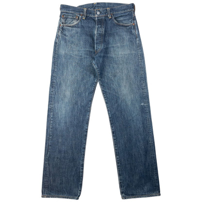 Vintage Evisu Gull Text Japanese Denim Jeans Size W32