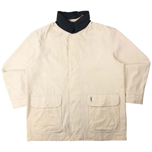 Vintage YSL Yves Saint Laurent Reversible Jacket Size L