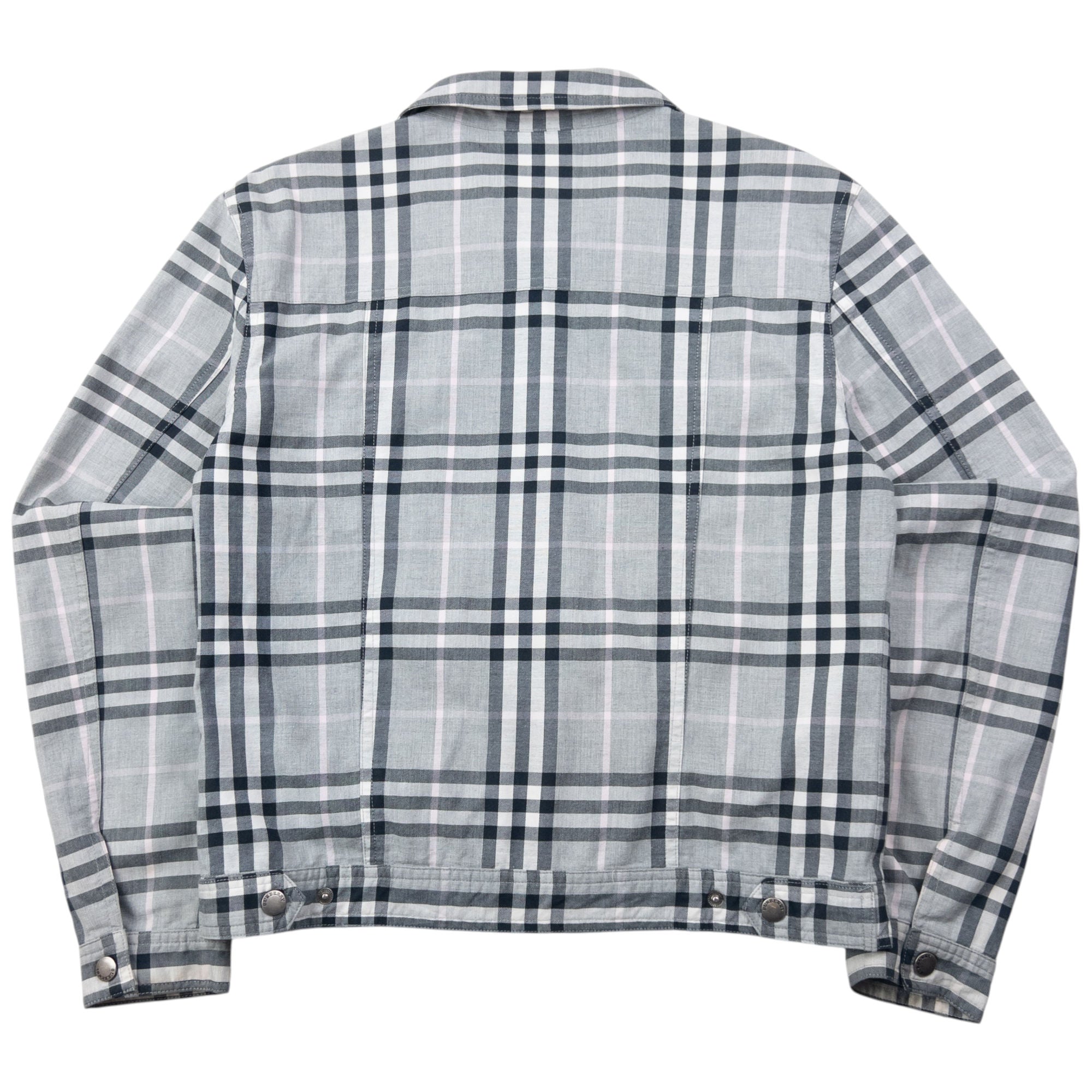 Vintage 2000s Burberry Nova Check Button Up Jacket Womens Size M