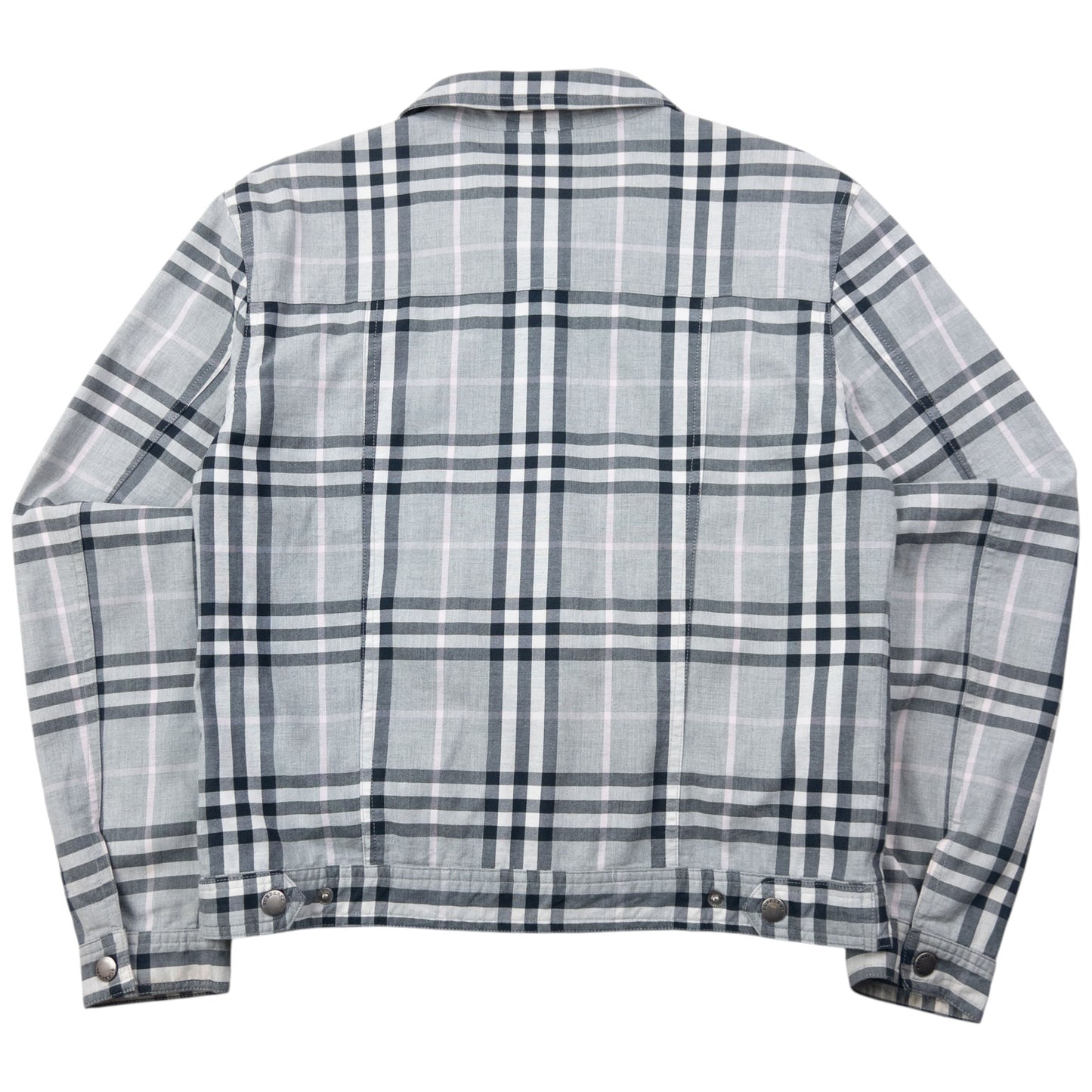 Vintage 2000s Burberry Nova Check Button Up Jacket Womens Size M