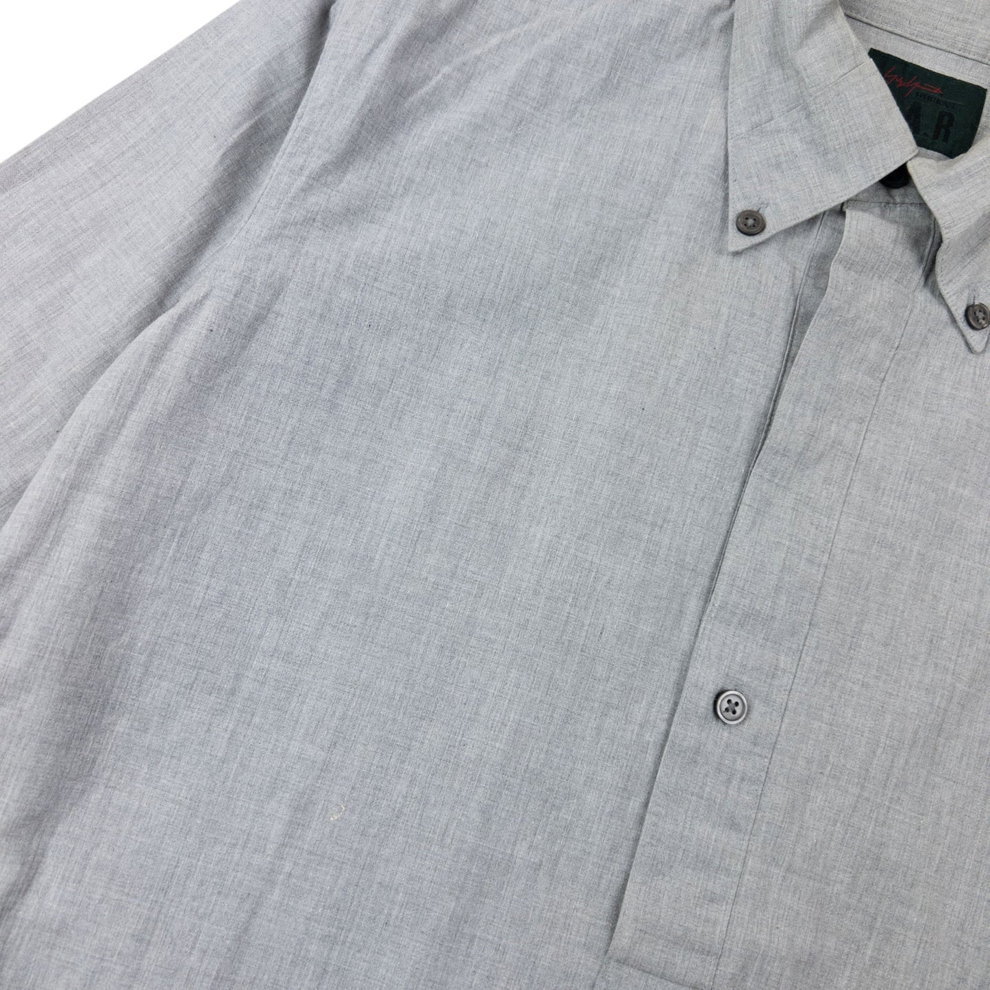 Vintage 90s Yohji Yamamoto D'Urban A.A.R Half Button Up Shirt Size M