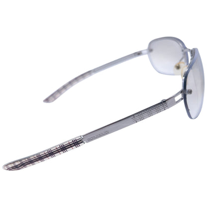 Vintage 2000s Burberry Nova Check Rimless Sunglasses