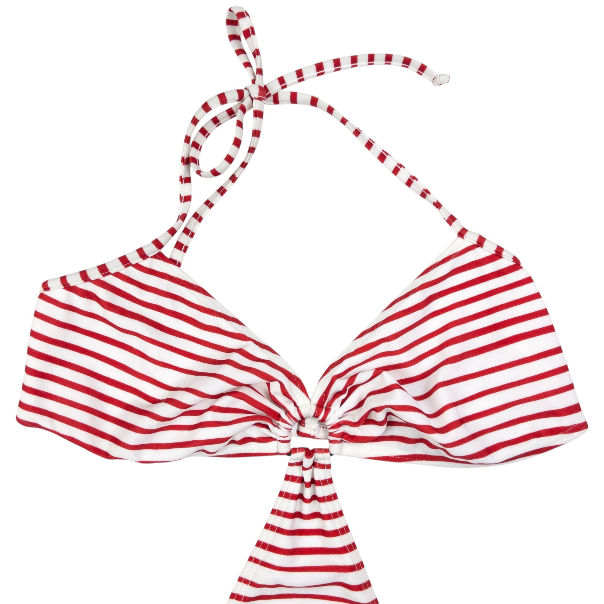 Vintage Burberry Brit Striped Monokini Swimming Costume Womens Size L