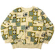 Vintage 90s Hai Sporting Gear By Issey Miyake Pattern Sweatshirt Size S