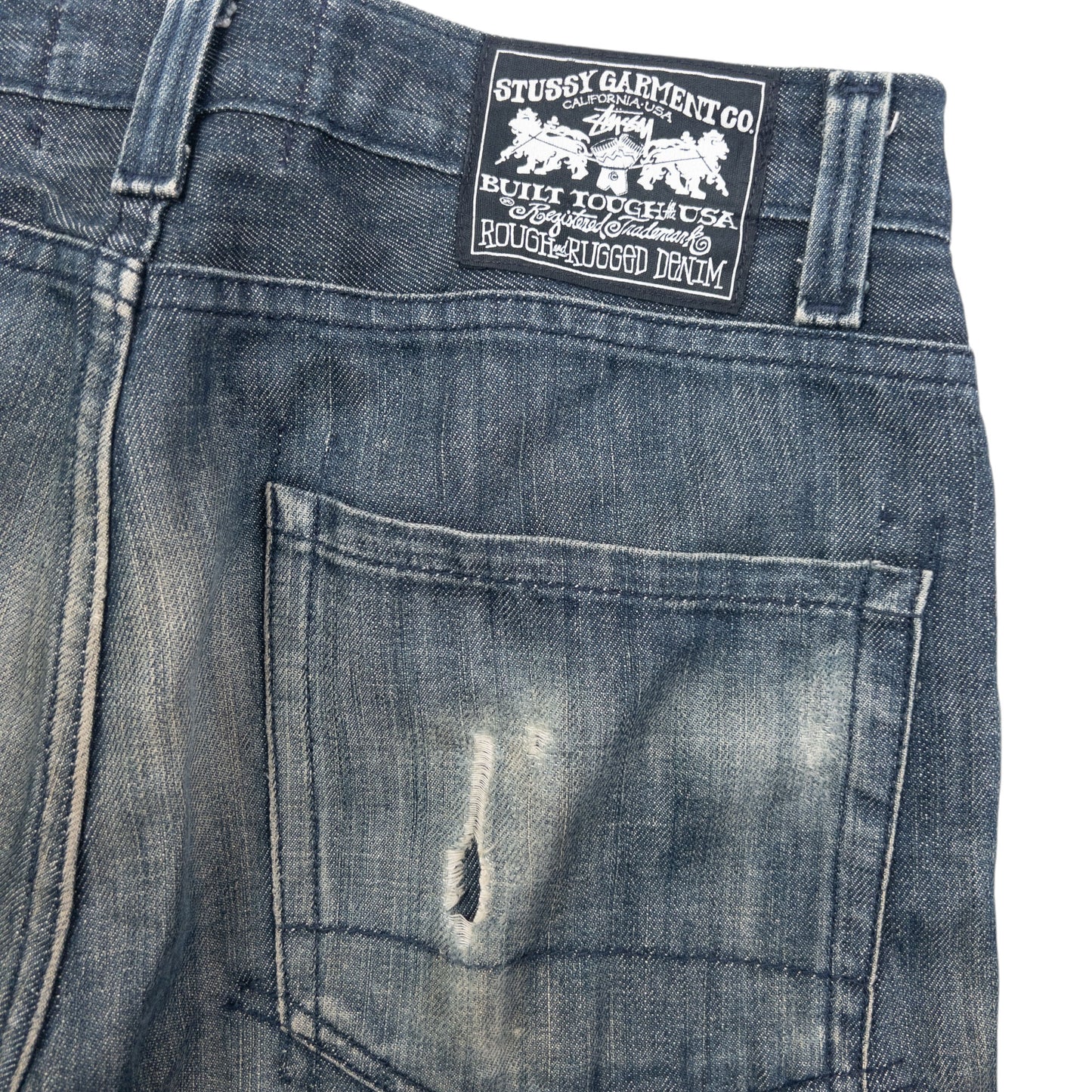 Vintage 2000s Stussy Denim Jeans Size W31