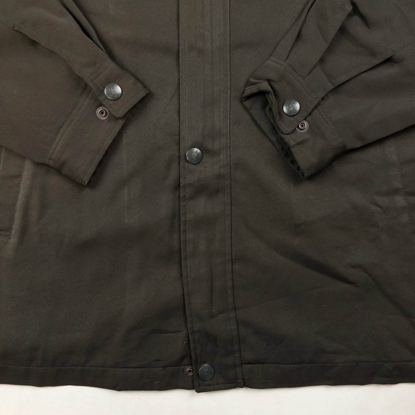 Vintage YSL Yves Saint Laurent Zip Up Jacket Size XL