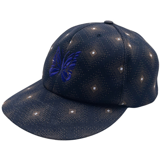 Needles Embroidered Pattern Hat Size L