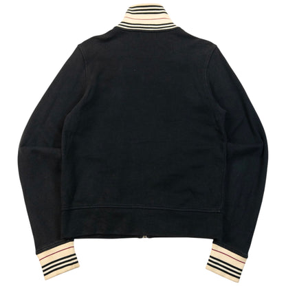 Vintage 2000s Burberry Zip Up Sweatshirt Womens Size M