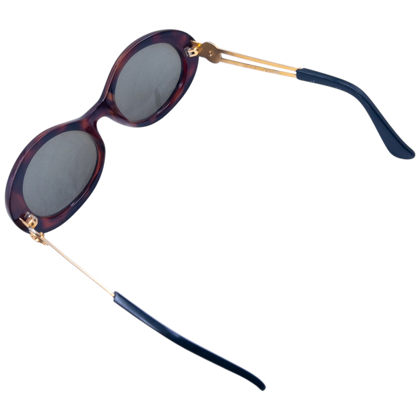 Vintage 1996 Versace Tortoise Shell Medusa Sunglasses