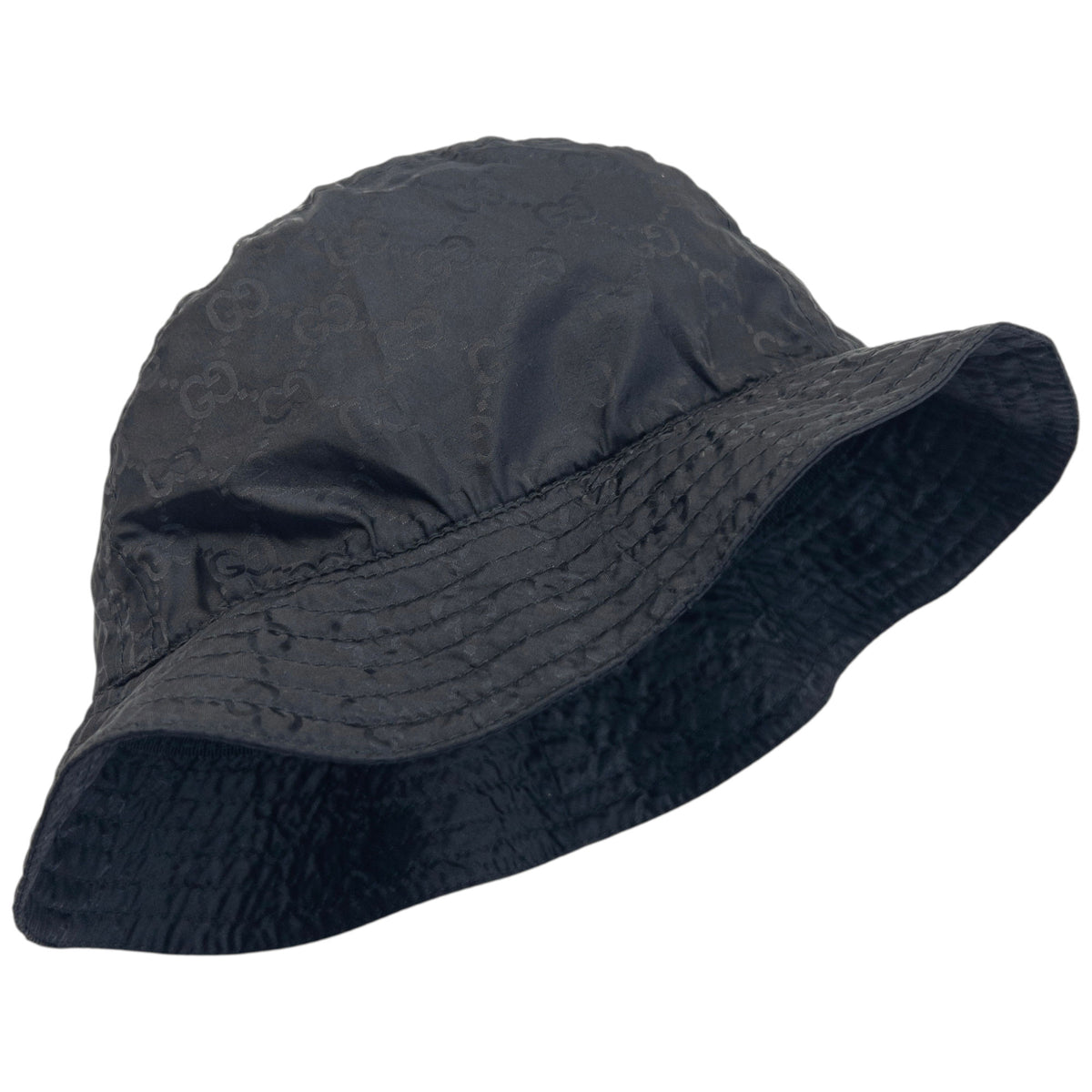 Vintage 2000s Gucci Monogram Bucket Hat