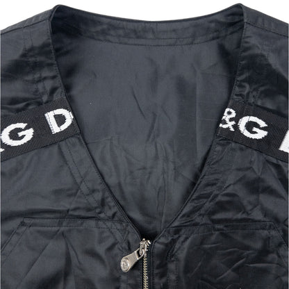 Vintage 90s Dolce & Gabbana Detachable Backpack Gilet Vest Size S