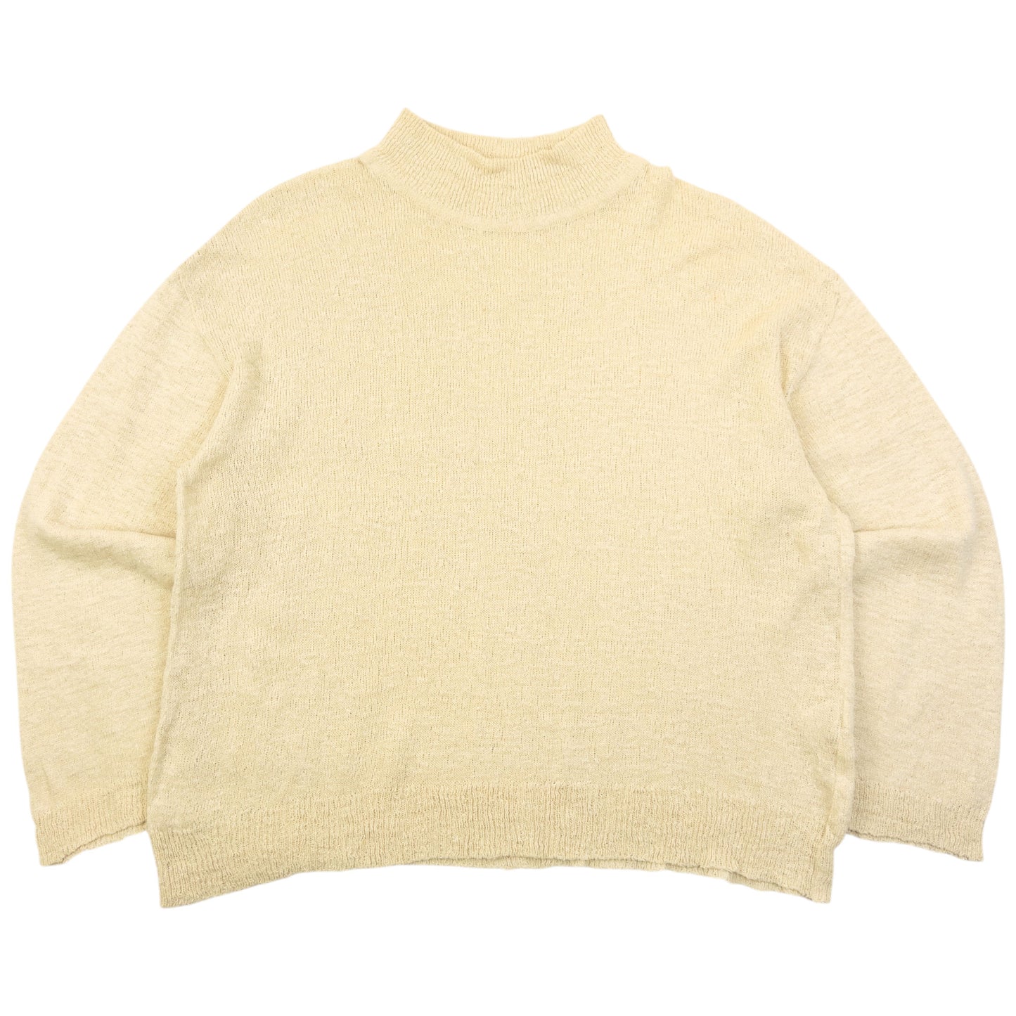 Vintage 90s Issey Miyake PERMANENTE Silk Knit Jumper Size L