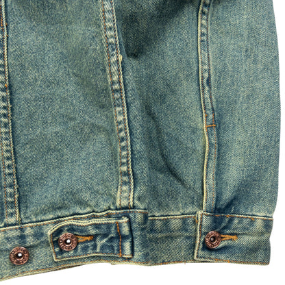 Vintage 90s Hugo Boss Button Up Denim Jacket Size S
