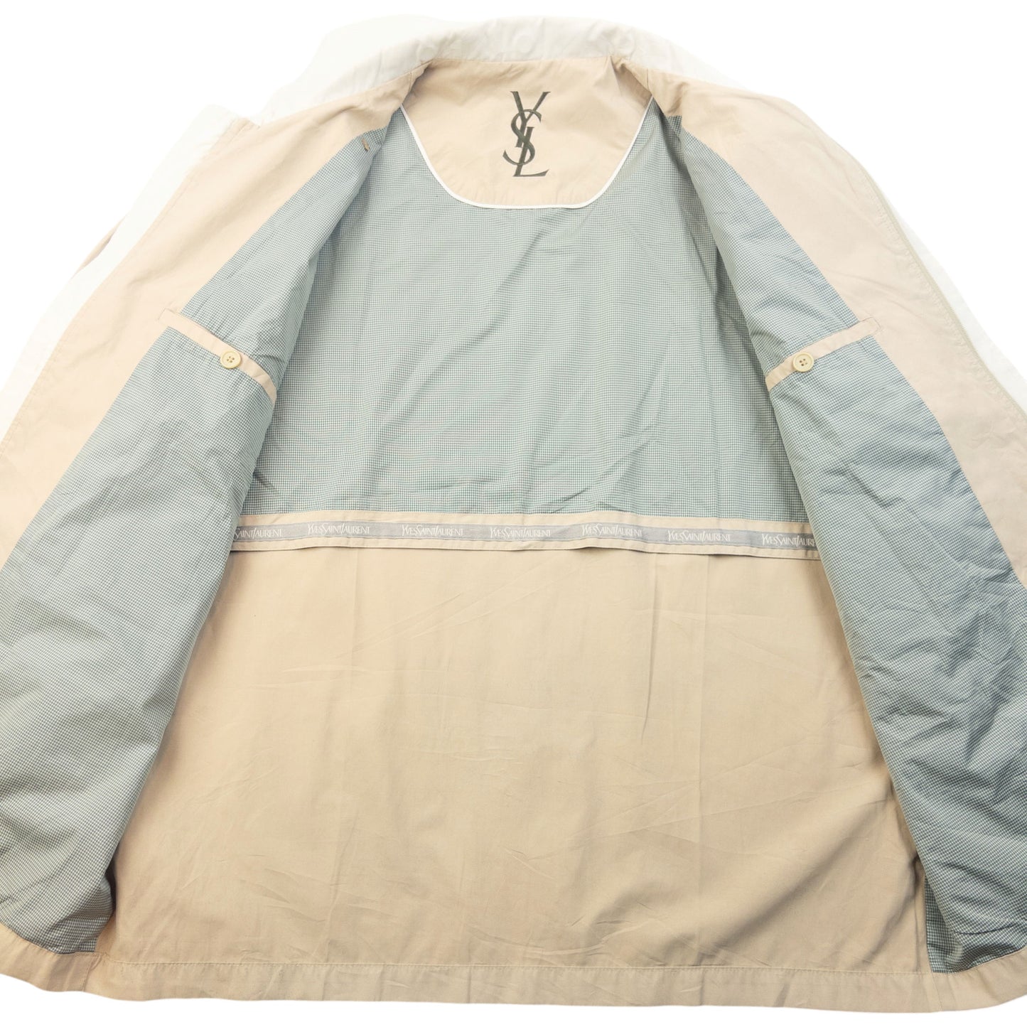 Vintage 90s YSL Yves Saint Laurent Harrington Jacket Size L