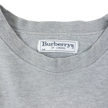 Vintage 90s Burberry Embroidered Sweatshirt Size M