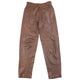 Vintage 90s Gianni Versace Leather Trousers Size W30
