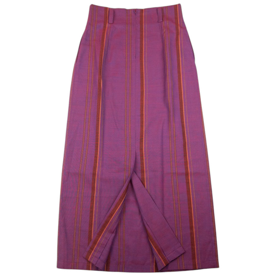 Vintage Yohji Yamamoto Striped Maxi Skirt Womens Size W28