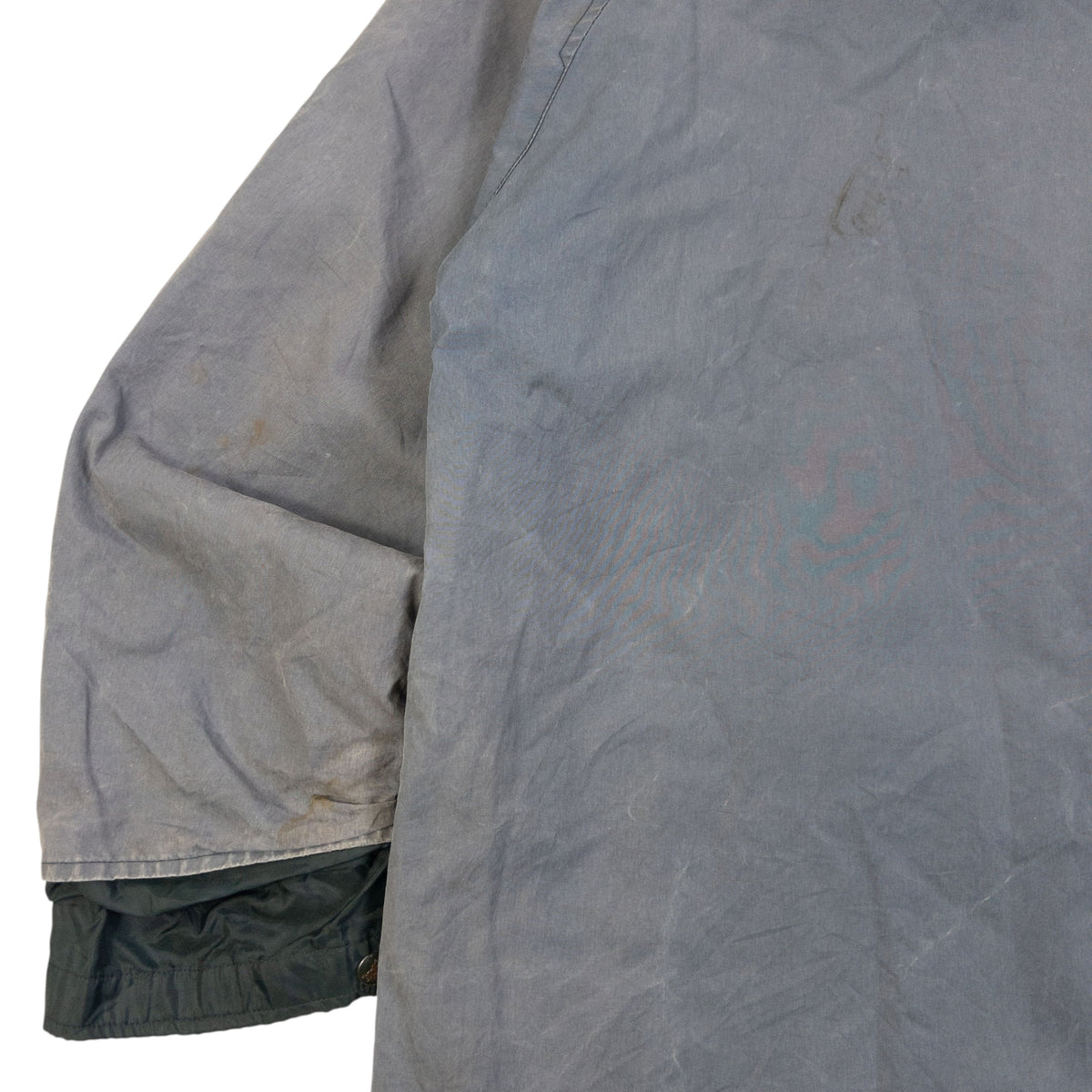 Vintage 90S Burberry Nova Check Lined Rain Jacket Size XL