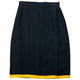 Vintage 90s Gianni Versace Linen Wrap Skirt Womens Size W25