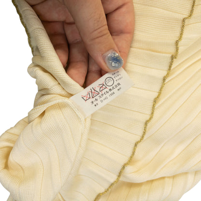Vintage 80s Issey Miyake Pleated Skirt Womens One SIze