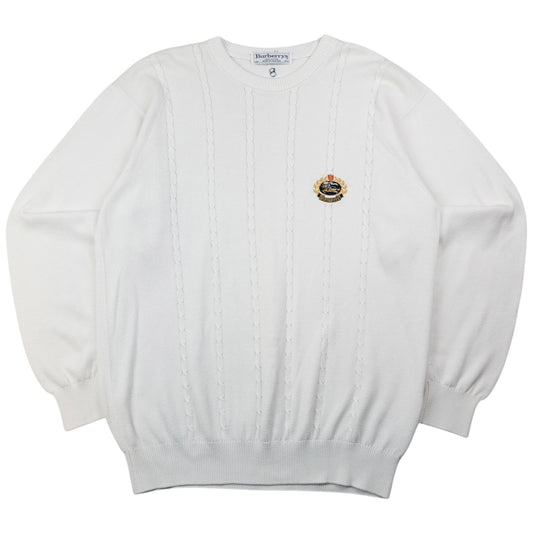 Vintage Burberry Knit Jumper Size L