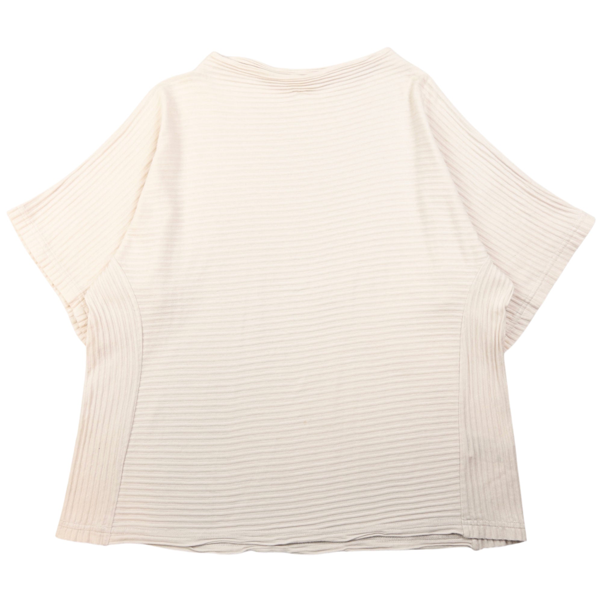 Vintage Plantation By Issey Miyake Ribbed Mock Neck T Shirt Size S
