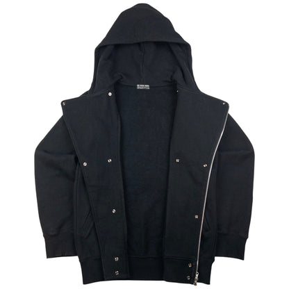 Vintage Final Home Asymmetric Zip Up Hoodie Size S