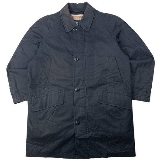 Vintage 2000s Burberry Nova Check Lined Trench Jacket Size XL